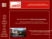 Tablet Screenshot of amoi-assoc.com